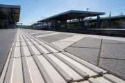 Fahrt mit dem Schienenersatzverkehr von Wuppertal nach Düsseldorf  (c) Astrid Padberg