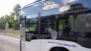 Fahrt mit dem Schienenersatzverkehr von Wuppertal nach Düsseldorf  (c) Astrid Padberg