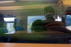 Fahrt mit der Bahn von Wuppertal nach Köln (c) Astrid Padberg