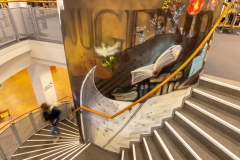 Treppe zur Literatur (c) Astrid Padberg