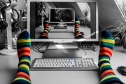 Farbe im Home Office in Corona-Zeiten
