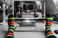 Farbe im Home Office in Corona-Zeiten