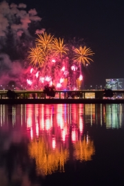 Feuerwerk, Japantag 2017