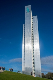Moderne Architektur - Dreischeibenhaus (c) Detlef Buxmann