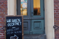 Geöffnet - aber nur zum Mitnehmen