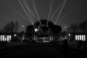 Lasershow Tonhalle Düsseldorf (c) Ulrike Kaulfuß