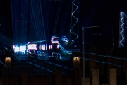 Lasershow Tonhalle Düsseldorf (c) Ulrike Kaulfuß